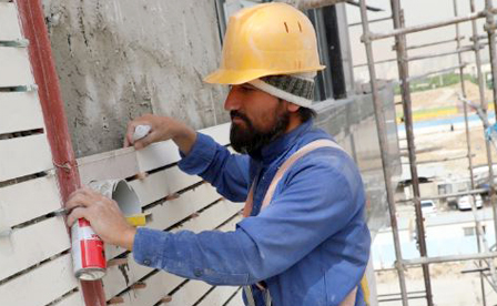 گزارش تصویری از آخرین فعالیت های انجام شده پروژه مسکونی نارنجستان ۱
