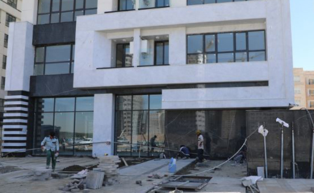 گزارش تصویری از آخرین فعالیت های انجام شده پروژه مسکونی نارنجستان ۲