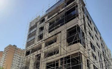 گزارش تصویری از آخرین فعالیت های انجام شده پروژه مسکونی نارنجستان 1
